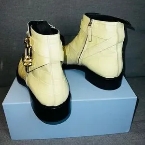 Givenchy | Shoes | Givenchy Croc Embossed Leather Boot Nwt  display picture 3